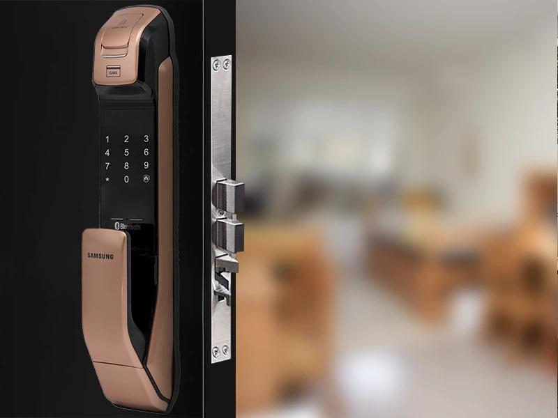 قفل و دستگیره هوشمند دیجیتال سامسونگ مدل DP 728 - Image 5