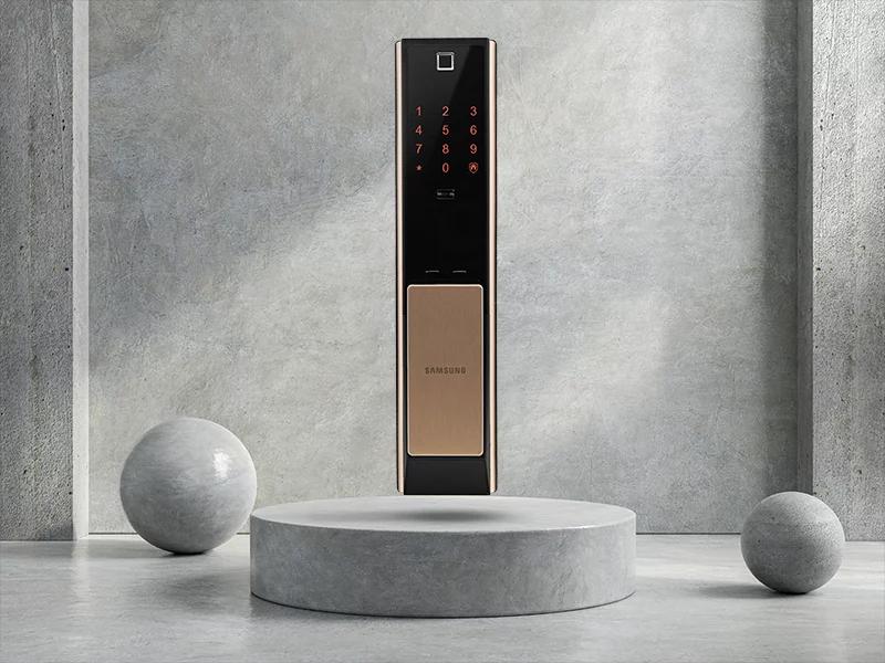 قفل و دستگیره هوشمند دیجیتال سامسونگ مدلDp739 - Image 2