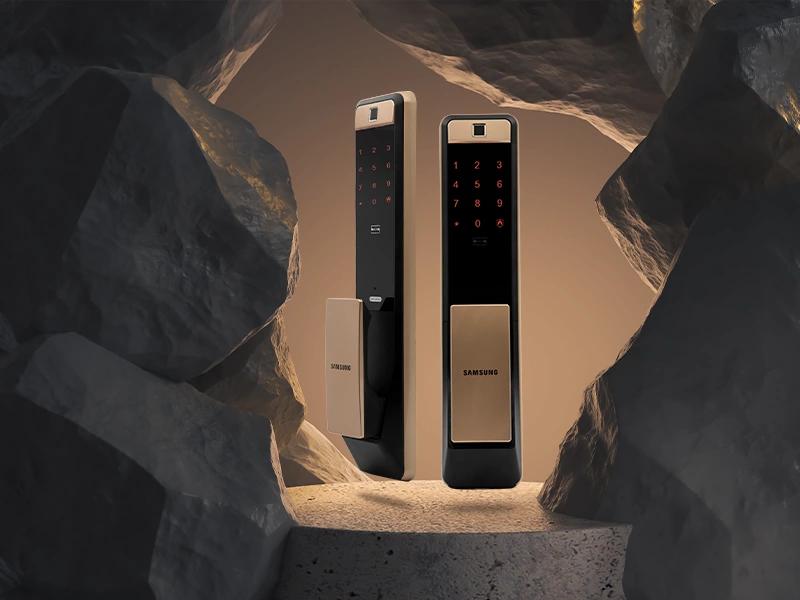قفل و دستگیره هوشمند دیجیتال سامسونگ مدل DP609 - Image 4