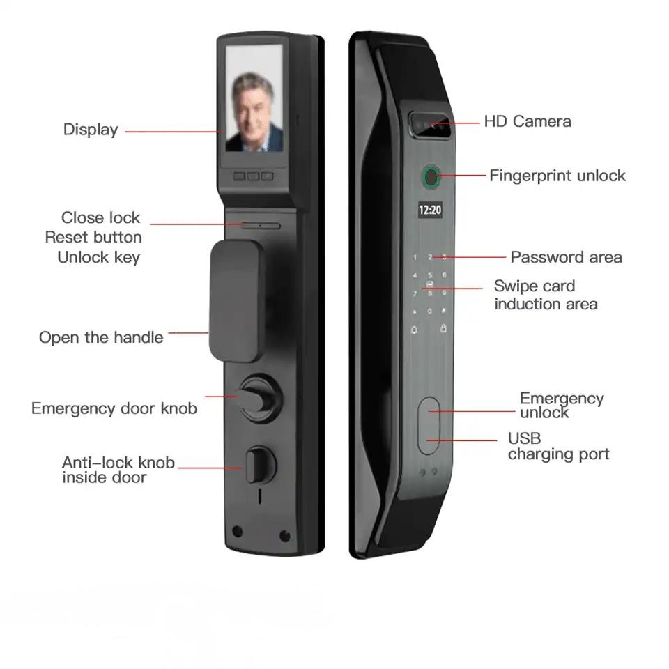 قفل و دستگیره هوشمند آی لاک مدل IX10 - Image 3