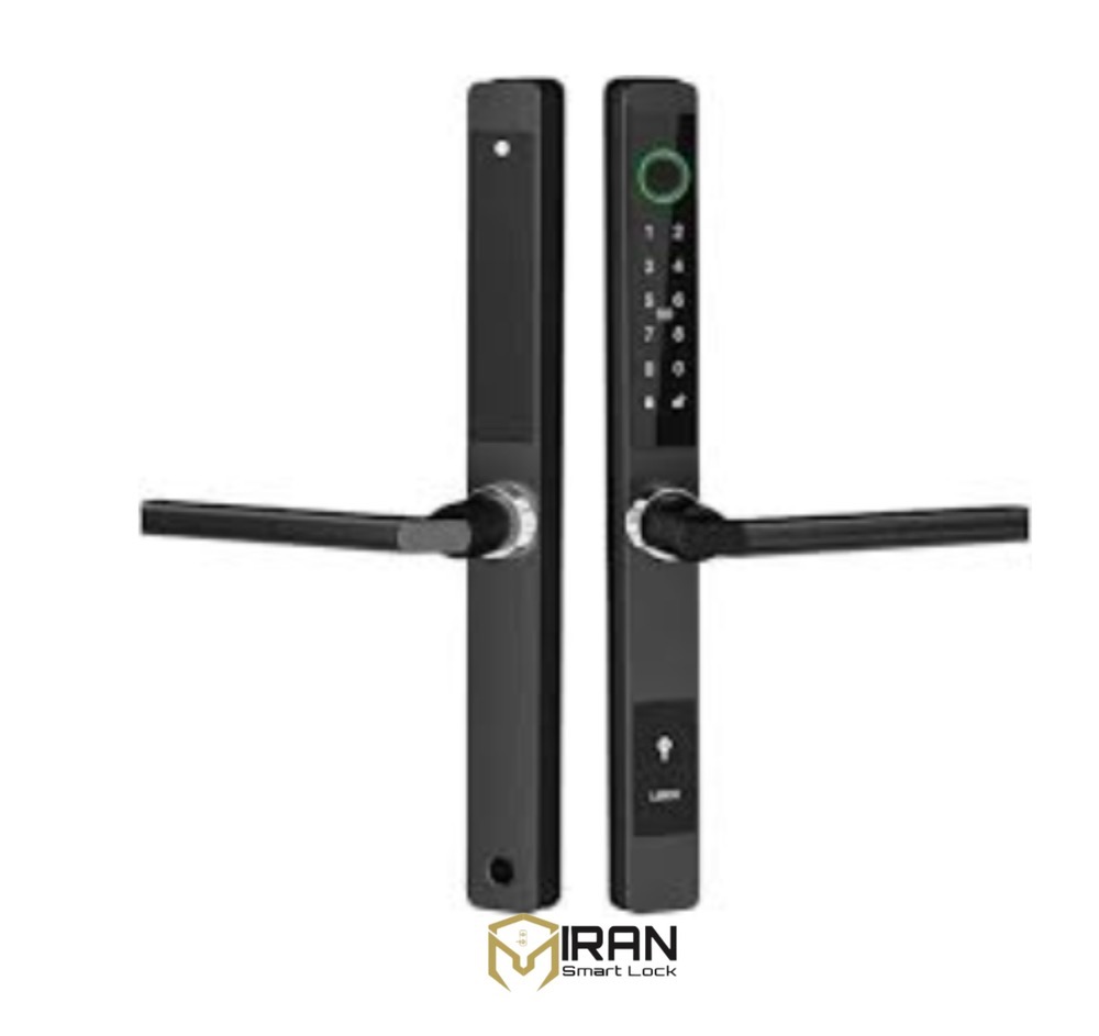 قفل و دستگیره هوشمند دیجیتال مدل پالرمو upvc مناسب درب های آلومینیومی